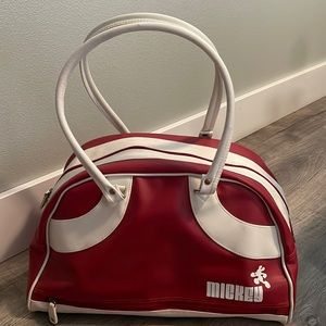 Disney Mickey Red and White Gym Bag